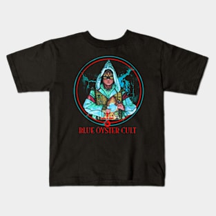 Blue Oyster Cult Fire of Unknown Origin Kids T-Shirt